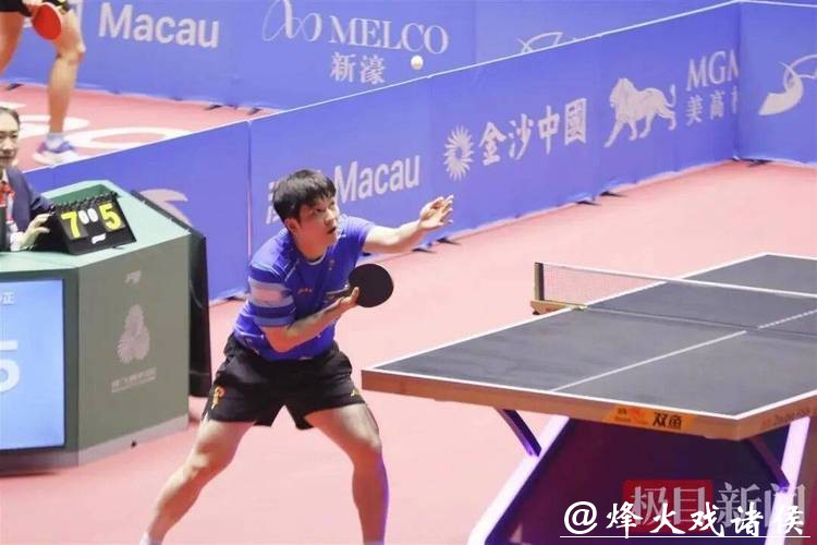 樊振东4-0横扫孙正 晋级十五运会男单四强